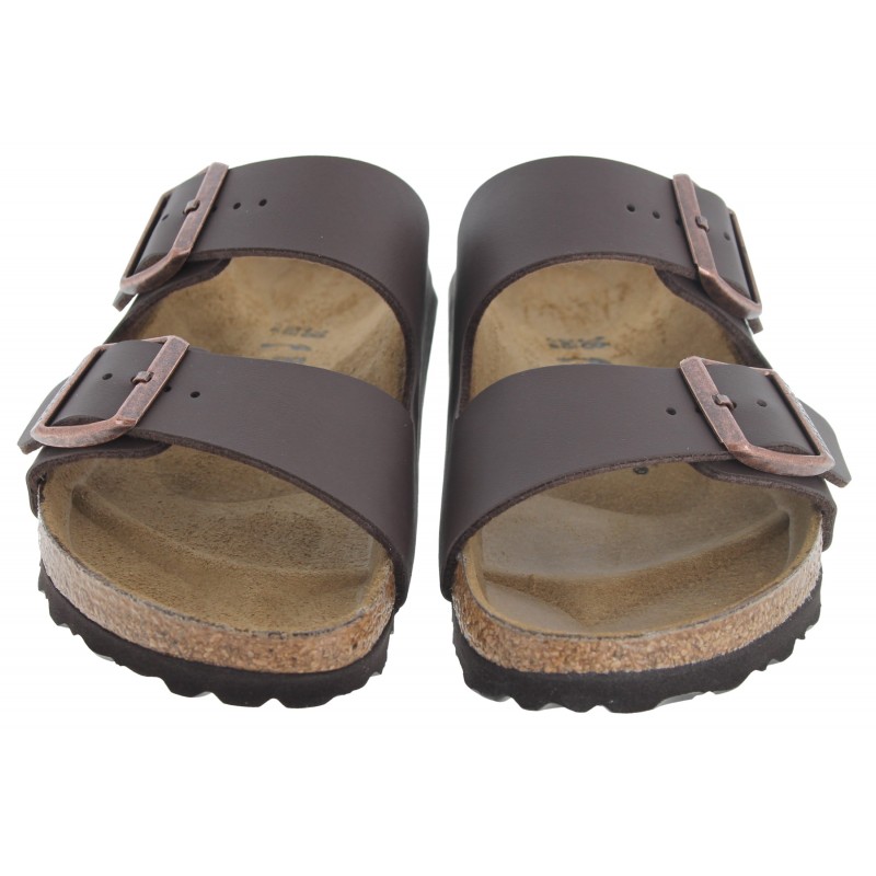 Birkenstock Arizona Sandals in Dark Brown